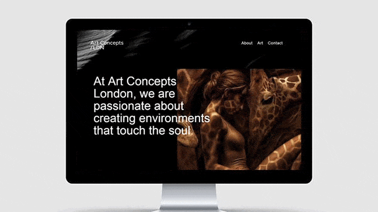 A New Website for Art Concepts London | Journal | Steve Edge Design