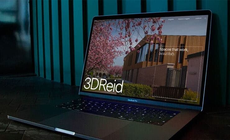New look & digital platform for 3DReid | Journal | Steve Edge Design